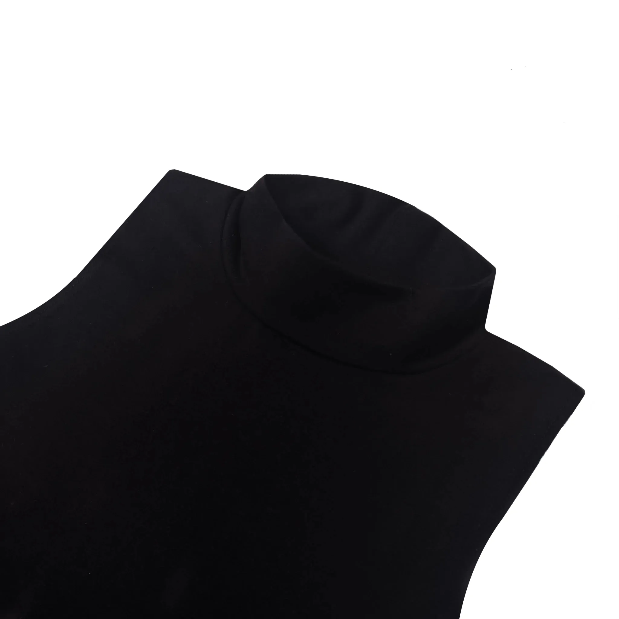 0890 - Women's Mock Neck Cropped Muscle Tank