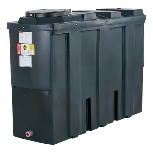 1,000 Litre Plastic Oil Storage Tank (Slimline)