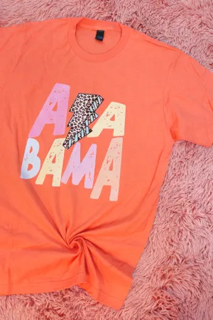 Alabama Bolt Pastel Unisex Blend Tee