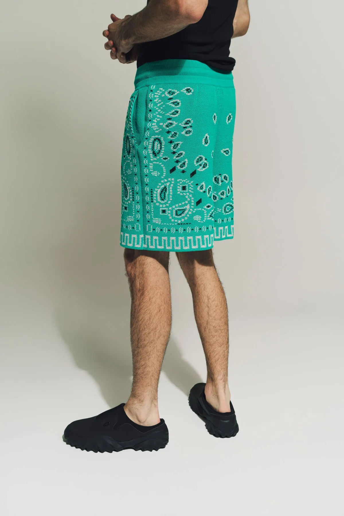 ALANUI | PIQUET BANDANA SHORTS