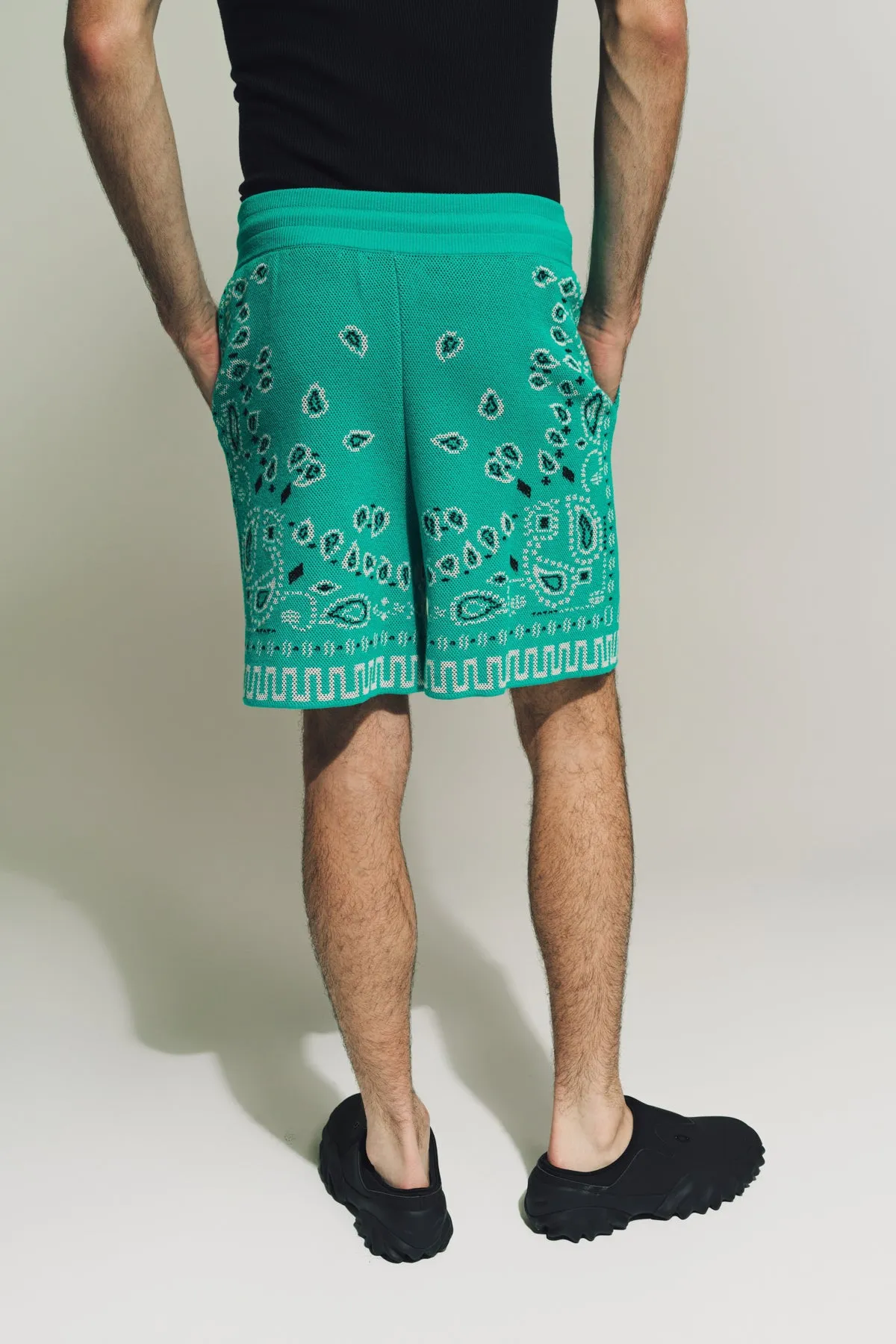 ALANUI | PIQUET BANDANA SHORTS