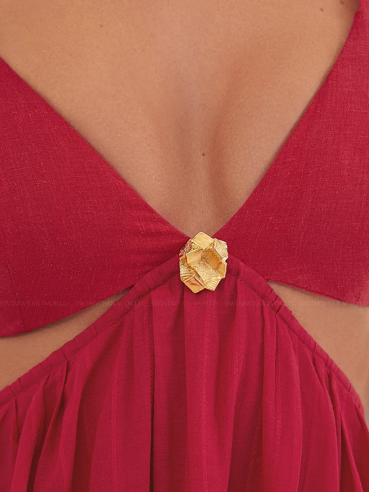 Alissa Detail Long Dress