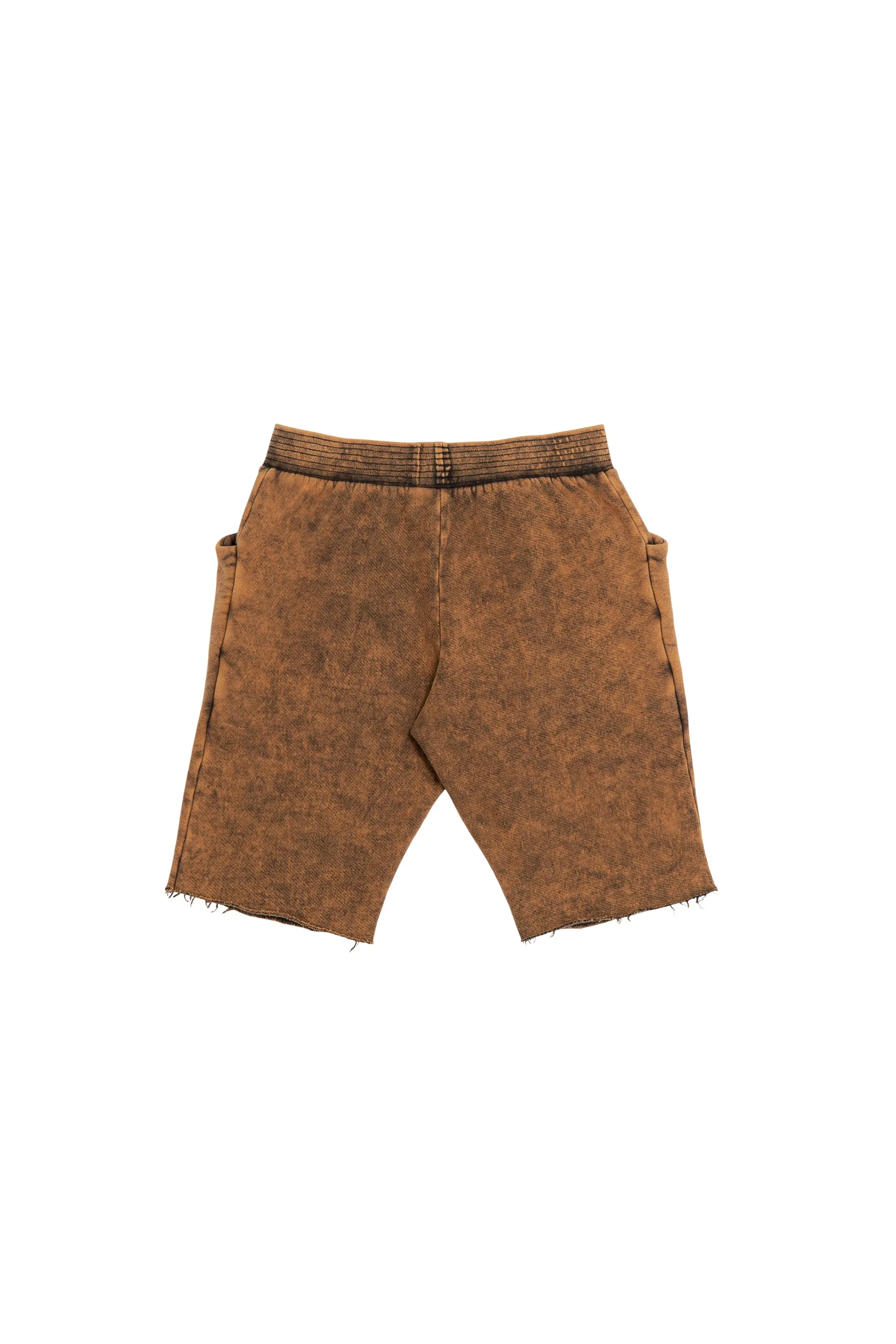 AP ELASTIC WAIST SHORT WITH MINT SHAPES AND IO WASH