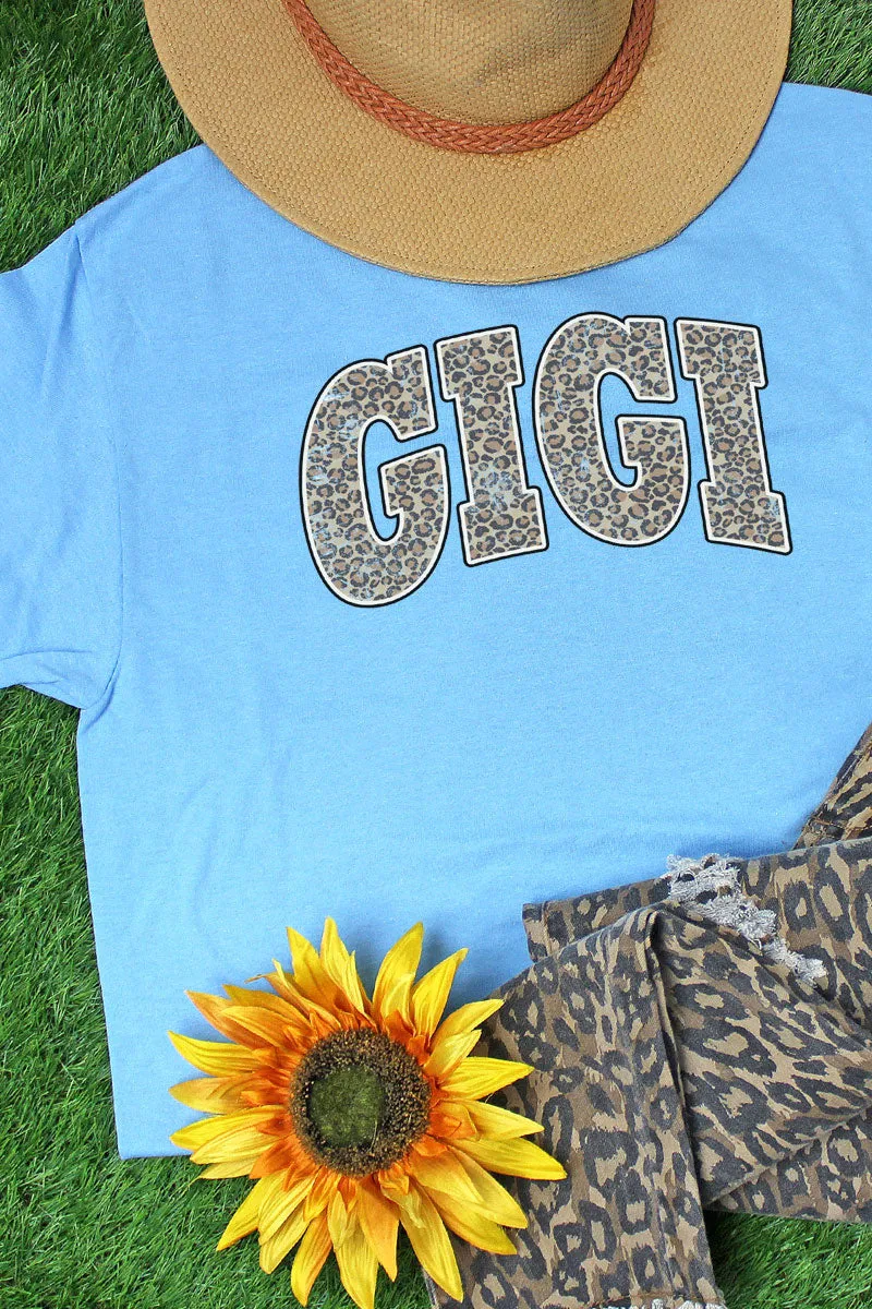Arched Gigi Leopard Dri-Power 50/50 Tee