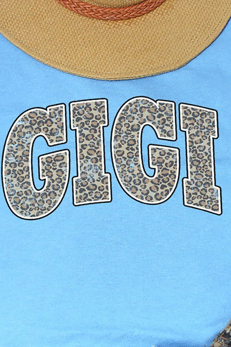 Arched Gigi Leopard Dri-Power 50/50 Tee
