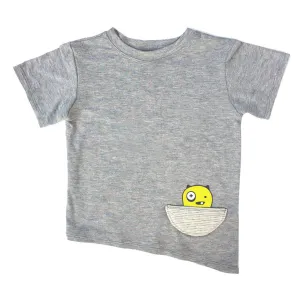 Asymmetric Tee - Grey