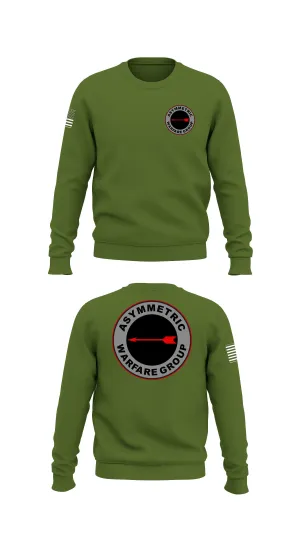 Asymmetric Warfare Group Store 1 Core Men's Crewneck Performance Sweatshirt - 60674694826