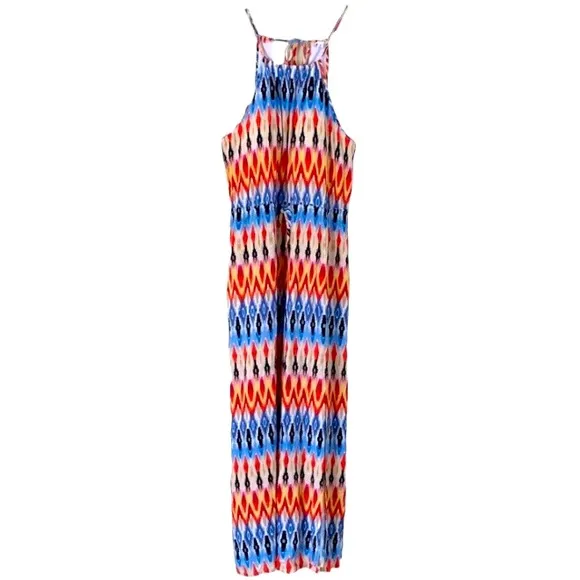 ATHLETA NWT Sunset Dress Multicolored Maxi size L