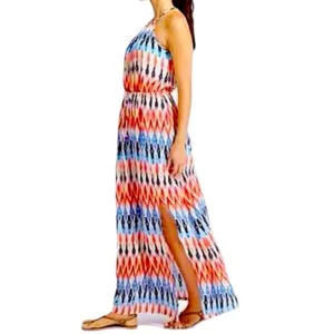 ATHLETA NWT Sunset Dress Multicolored Maxi size L