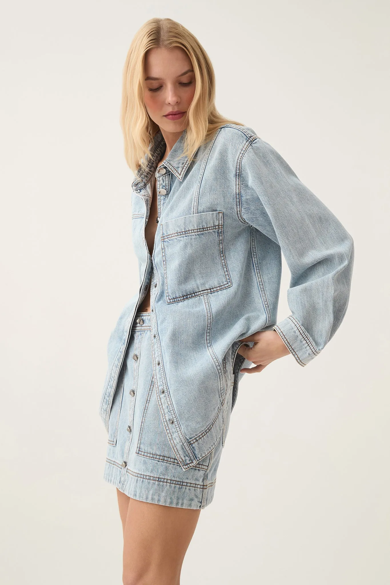 Aura Denim Shirt