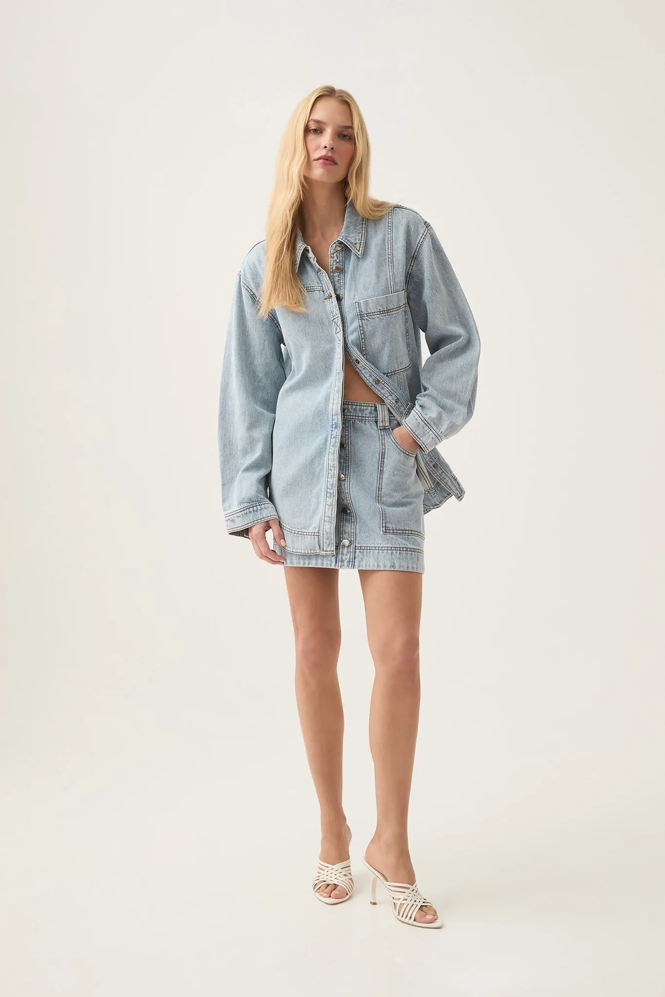 Aura Denim Shirt