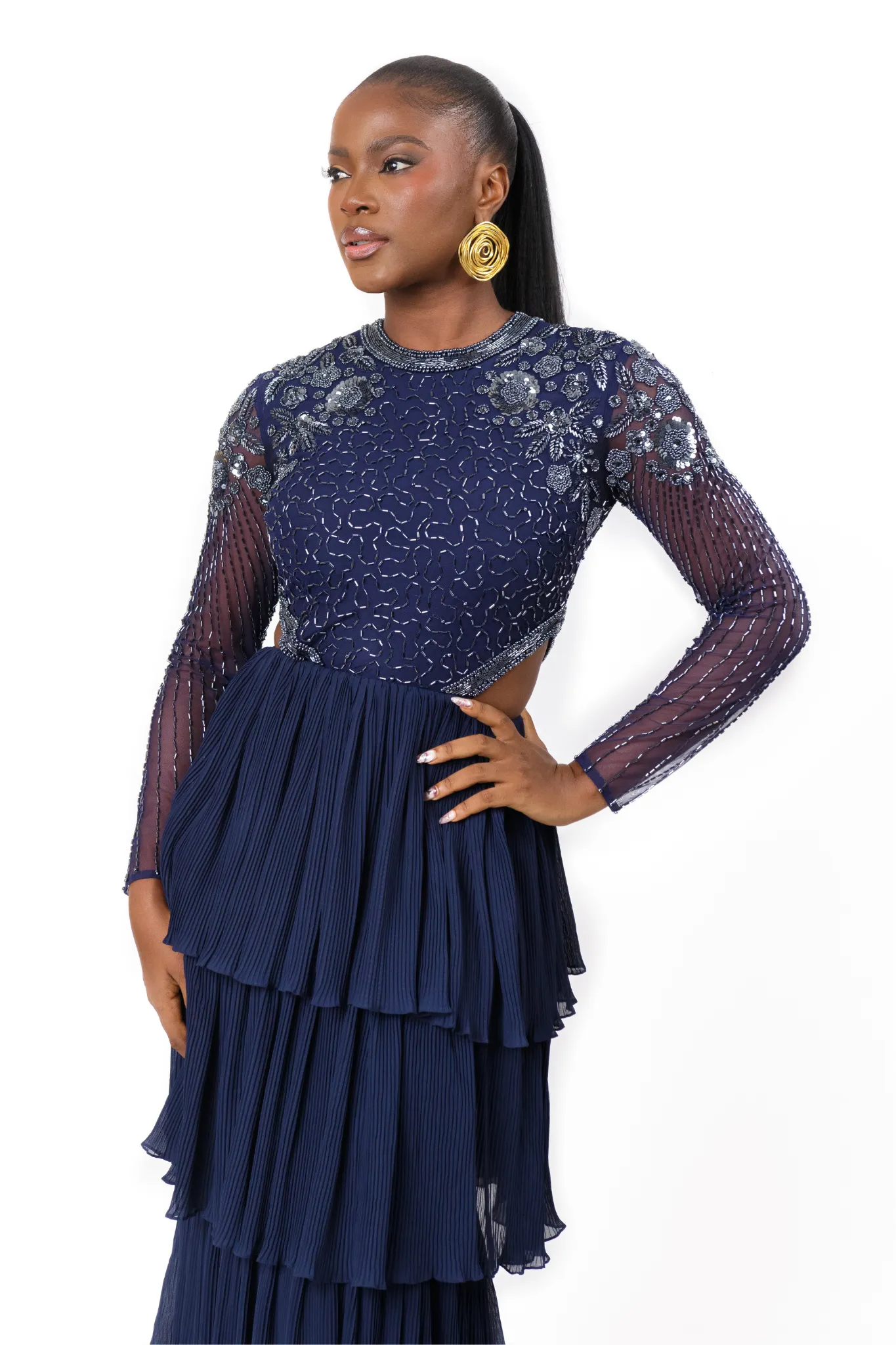 Ayra Dress Navy