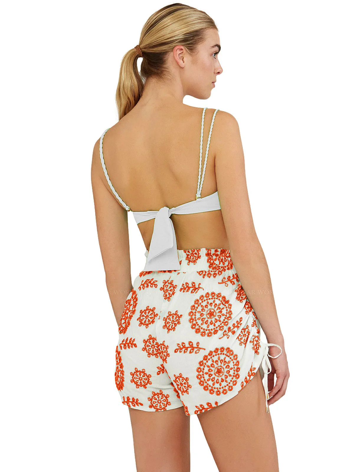 Azalea Side Ruched Shorts ::RET