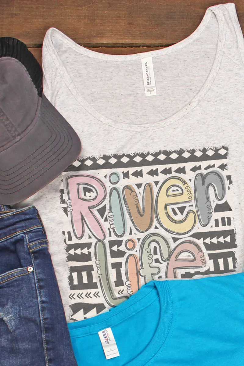 Aztec River Life Unisex Jersey Tank