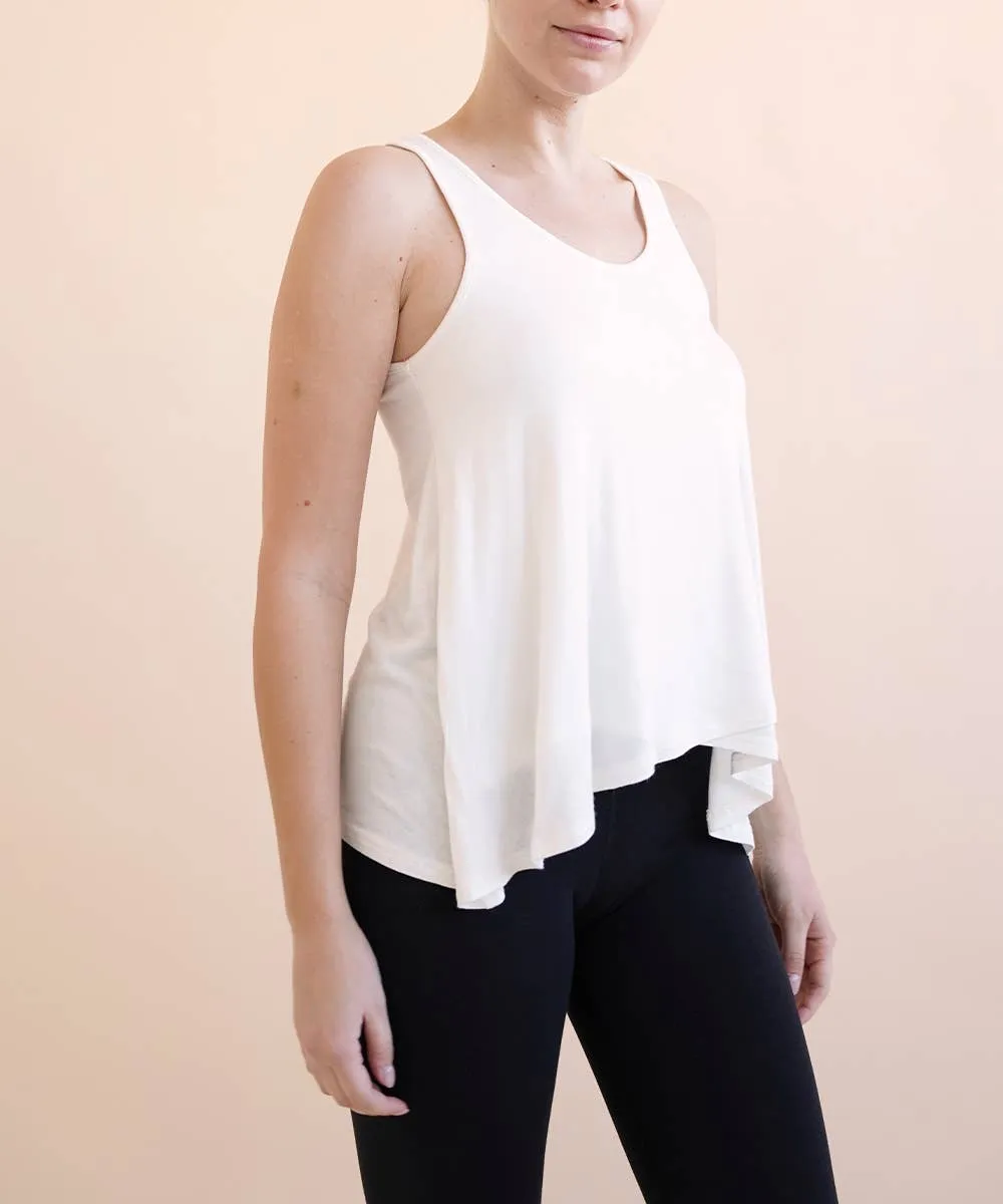 Bamboo Flared Tank