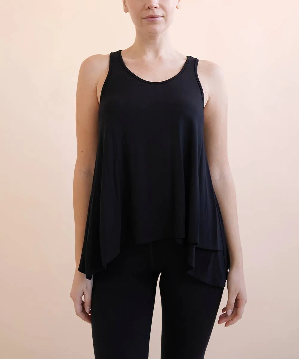 Bamboo Flared Tank