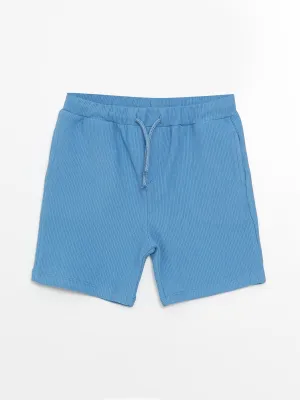 Basic Baby Boy Shorts with Elastic Waist