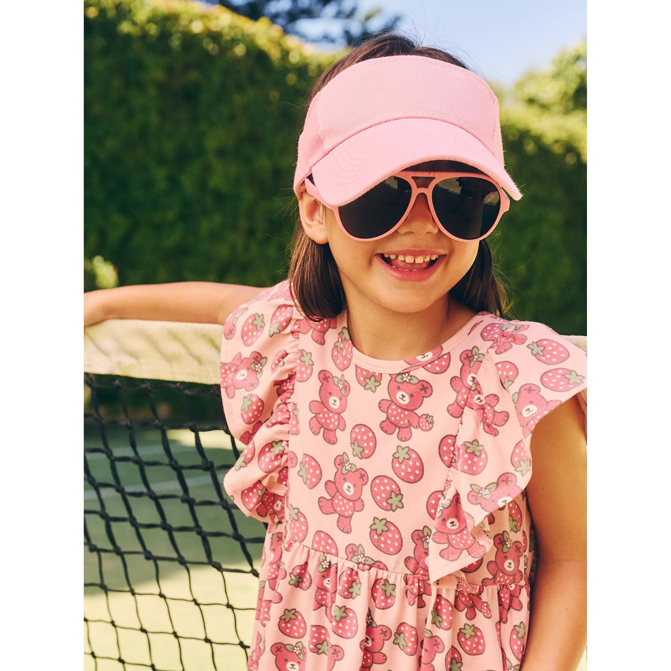 Berry Bear Frill Dress