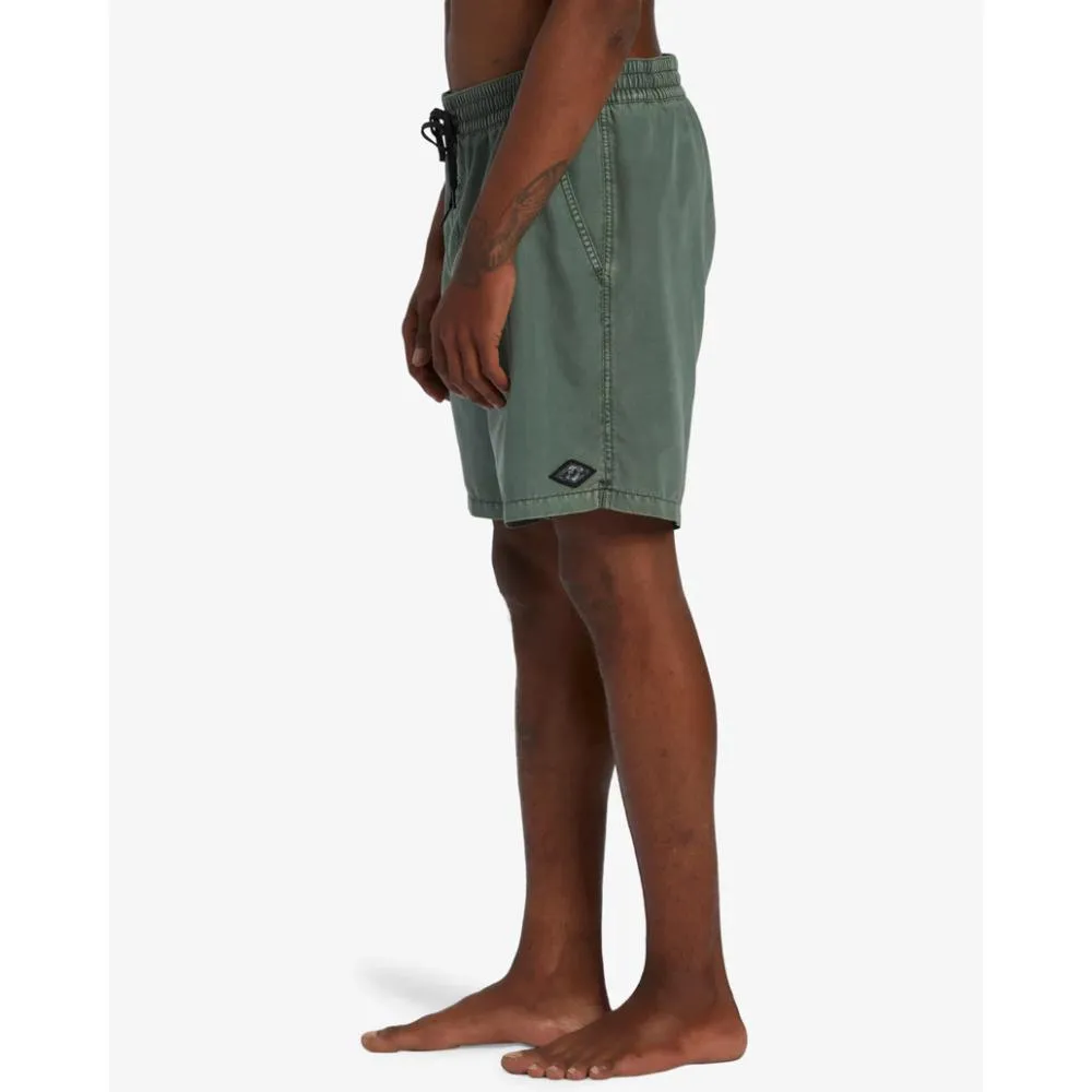 BILLABONG ALL DAY OVERDYED LAYBACK ELASTIC WAIST SURPLUS
