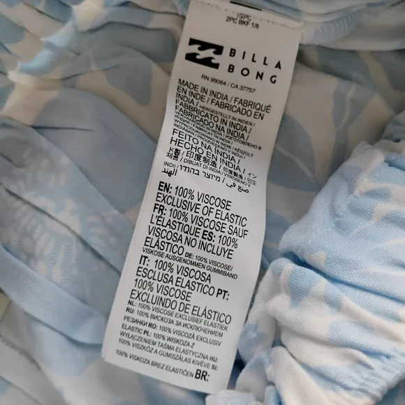 BILLABONG NEW Sea Ya High-rise Shorts
