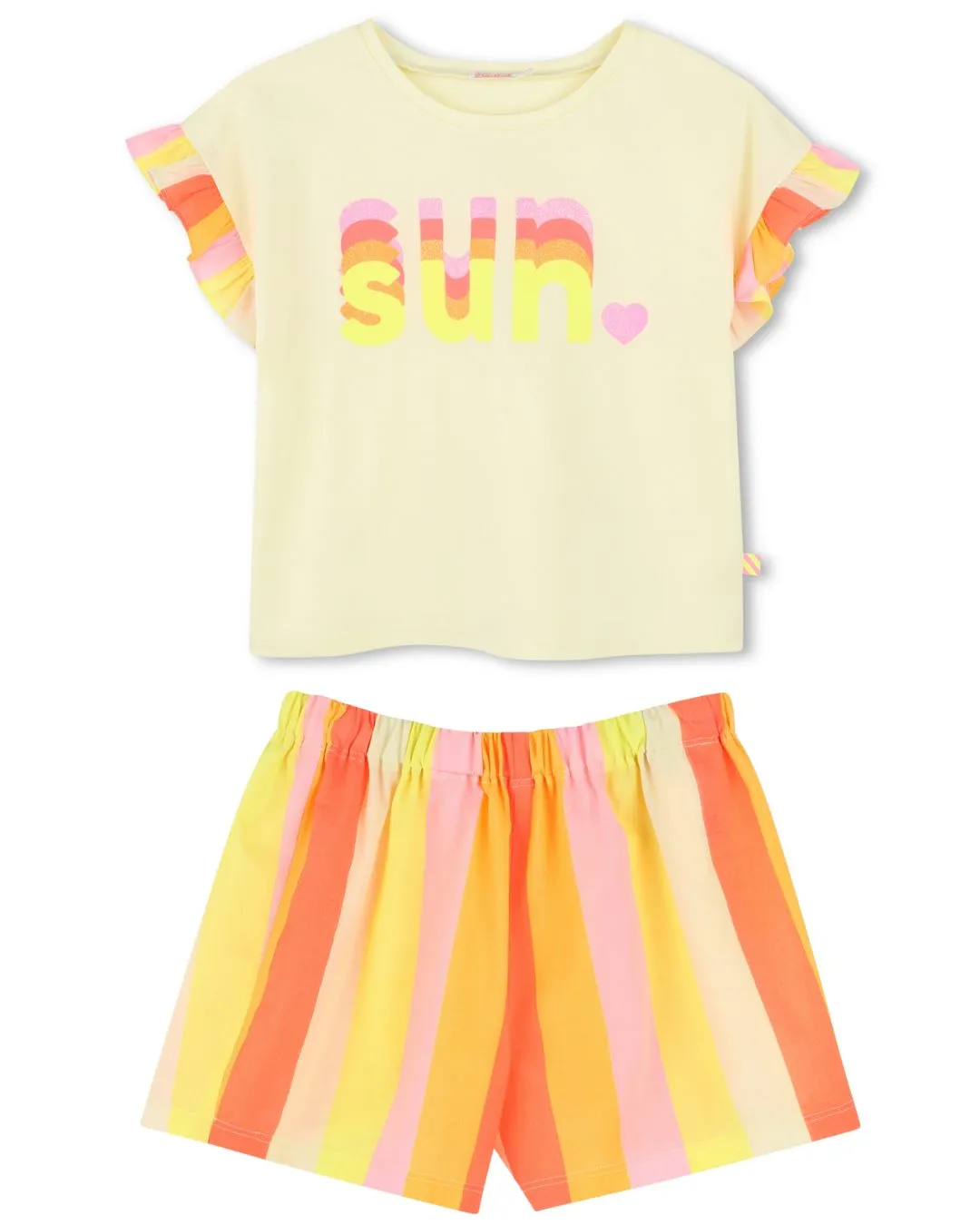 Billieblush Sun T-Shirt & Shorts Set