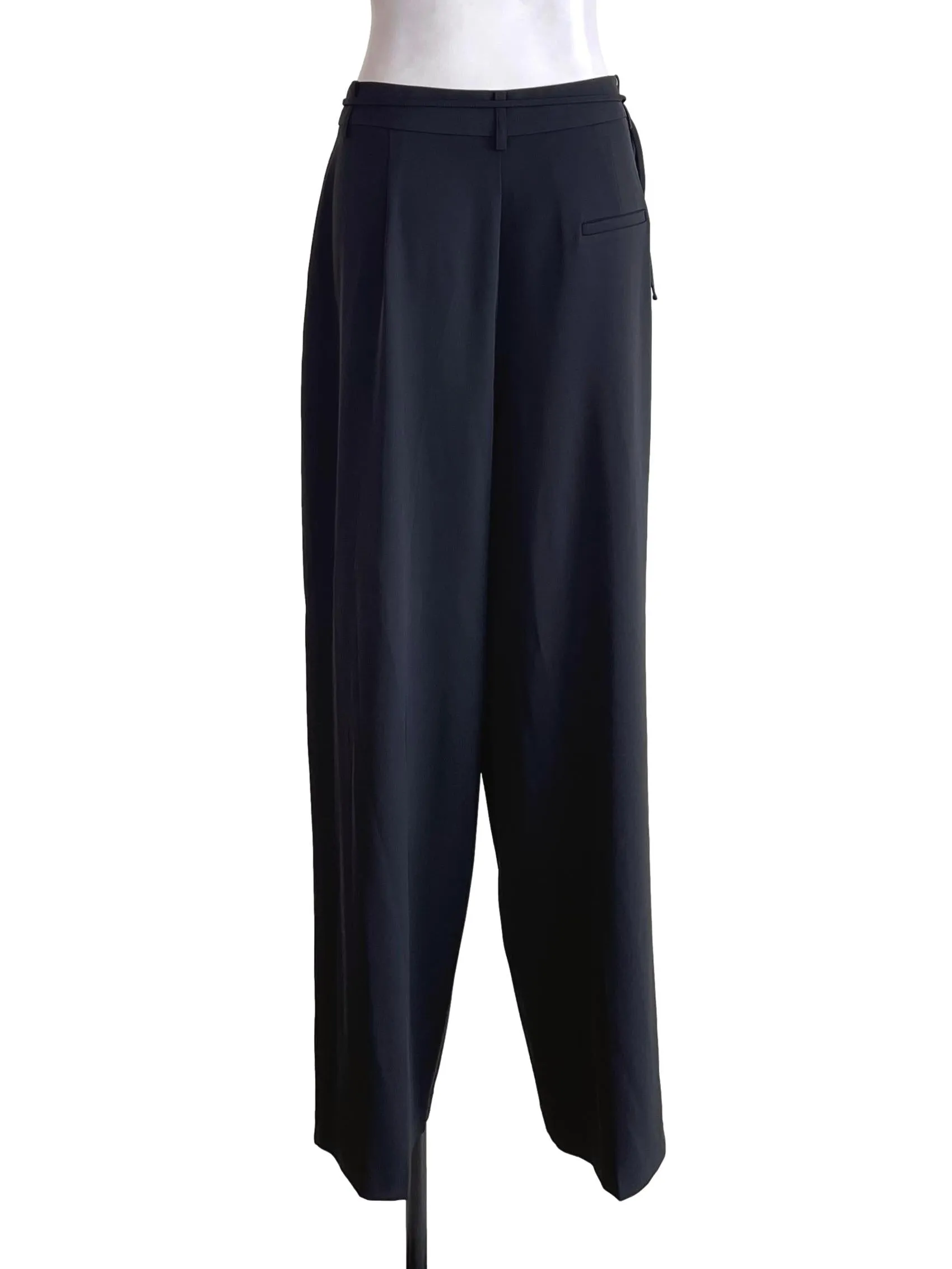 Black Wide Leg Formal Pants