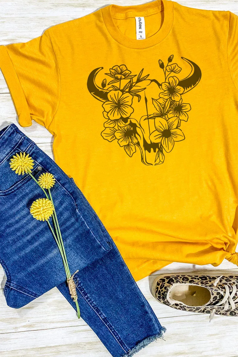 Blossom Steer Unisex Blend Tee