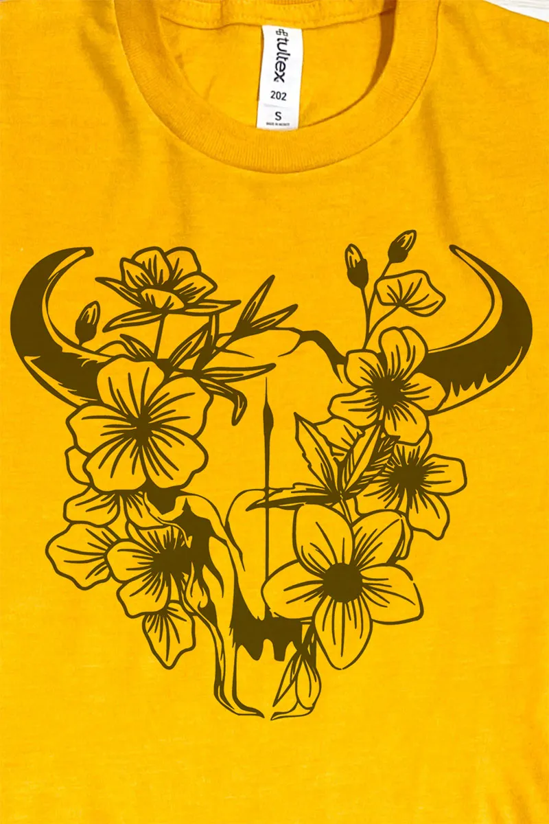 Blossom Steer Unisex Blend Tee