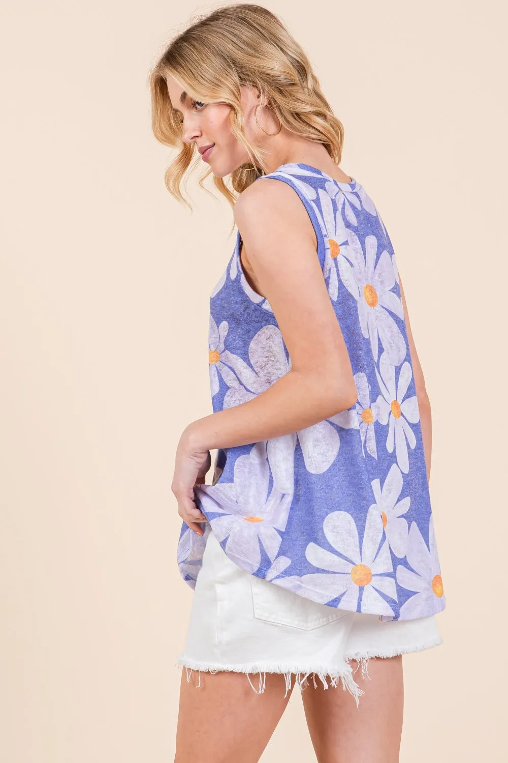 BOMBOM Floral Tank