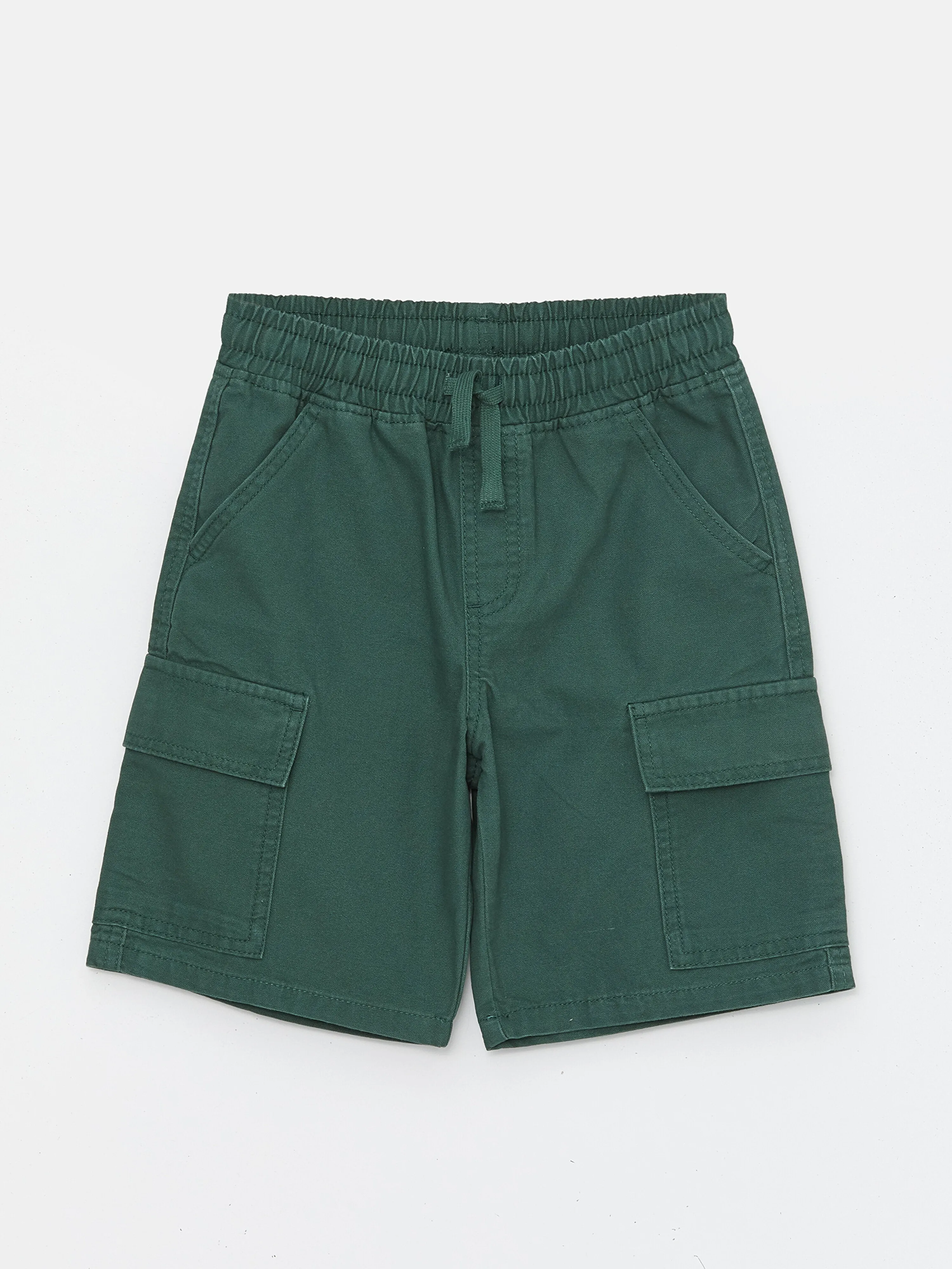 Boys' Cargo Shorts with Elastic Waist