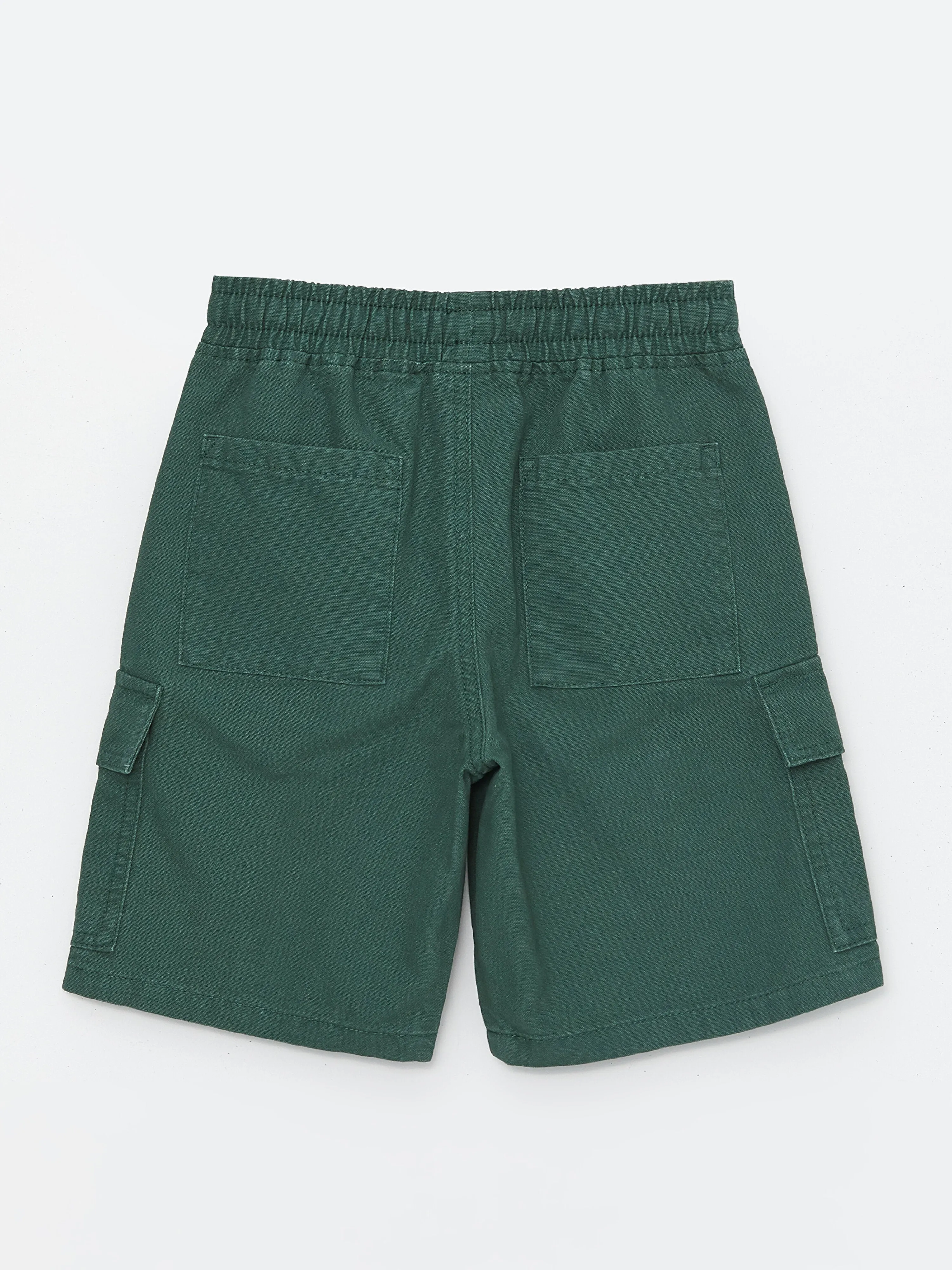 Boys' Cargo Shorts with Elastic Waist