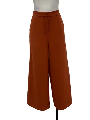 Brick Red Wide Leg Pants OSN