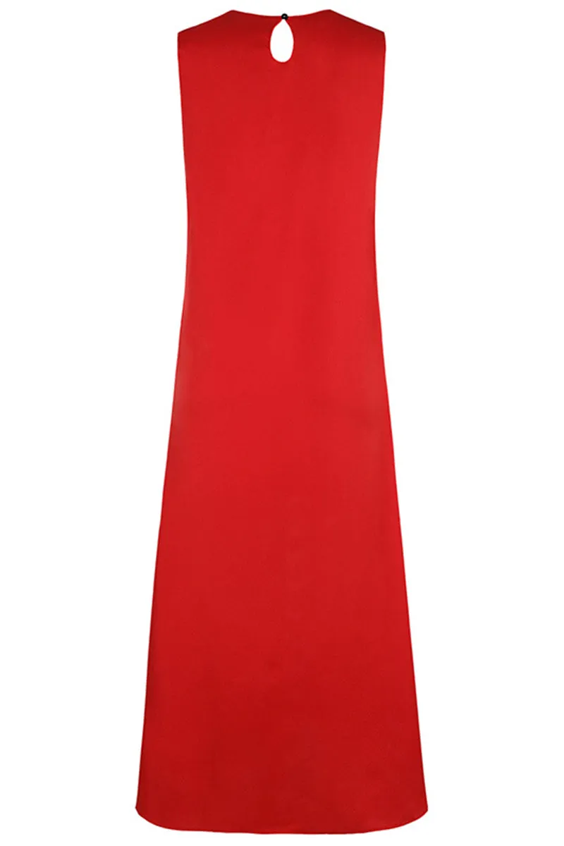 BT3158 Sleeveless Maxi Dress