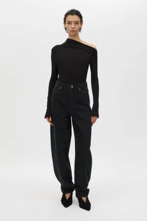 Cali Textured Long Sleeve Top