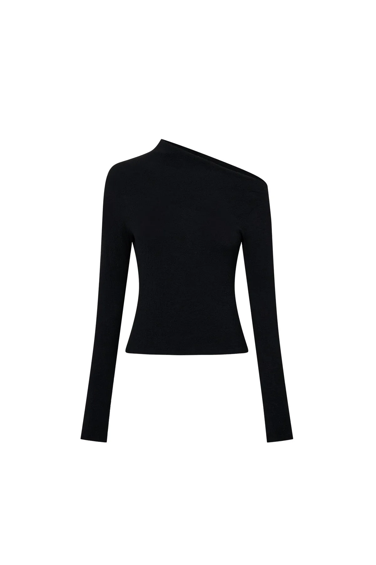 Cali Textured Long Sleeve Top
