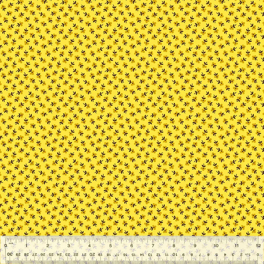 Calico in Yellow -- BONNY by Denyse Schmidt --- Windham Fabrics