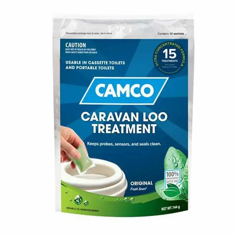 Camco Caravan Loo Treatment - Fresh Scent Drop ins - no longer available