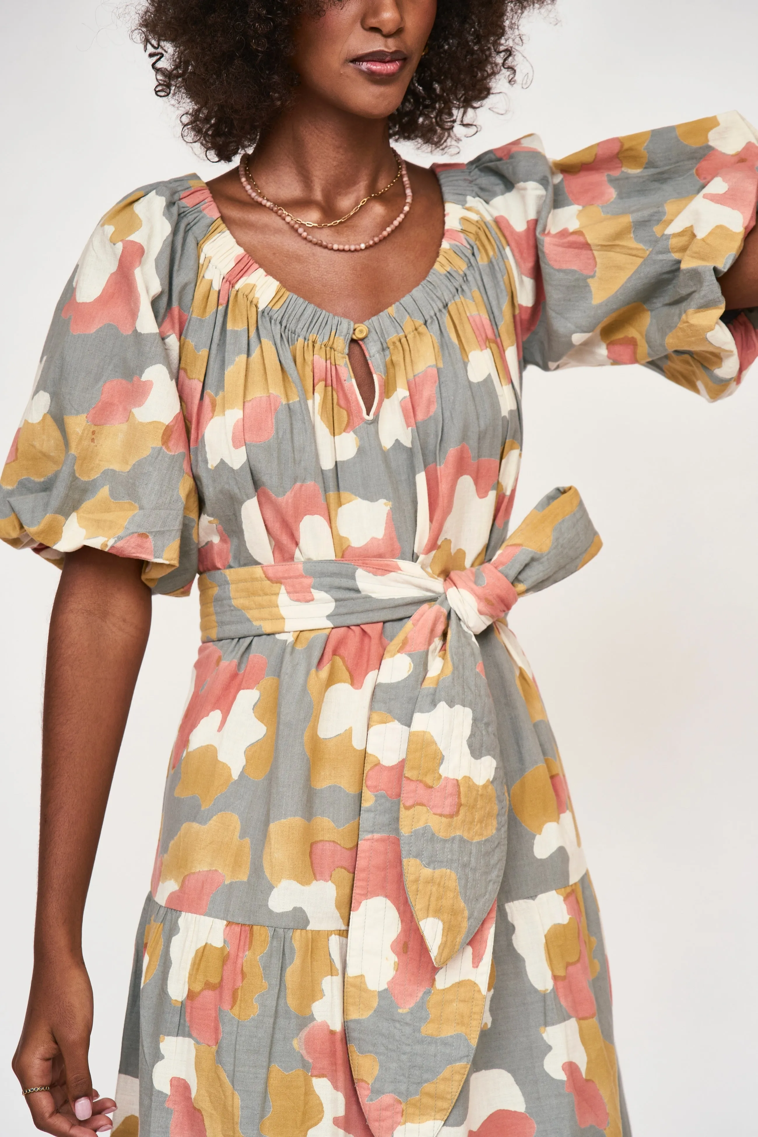 Capri Dress in Waterlily