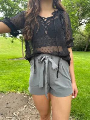 Carmen Crepe Shorts