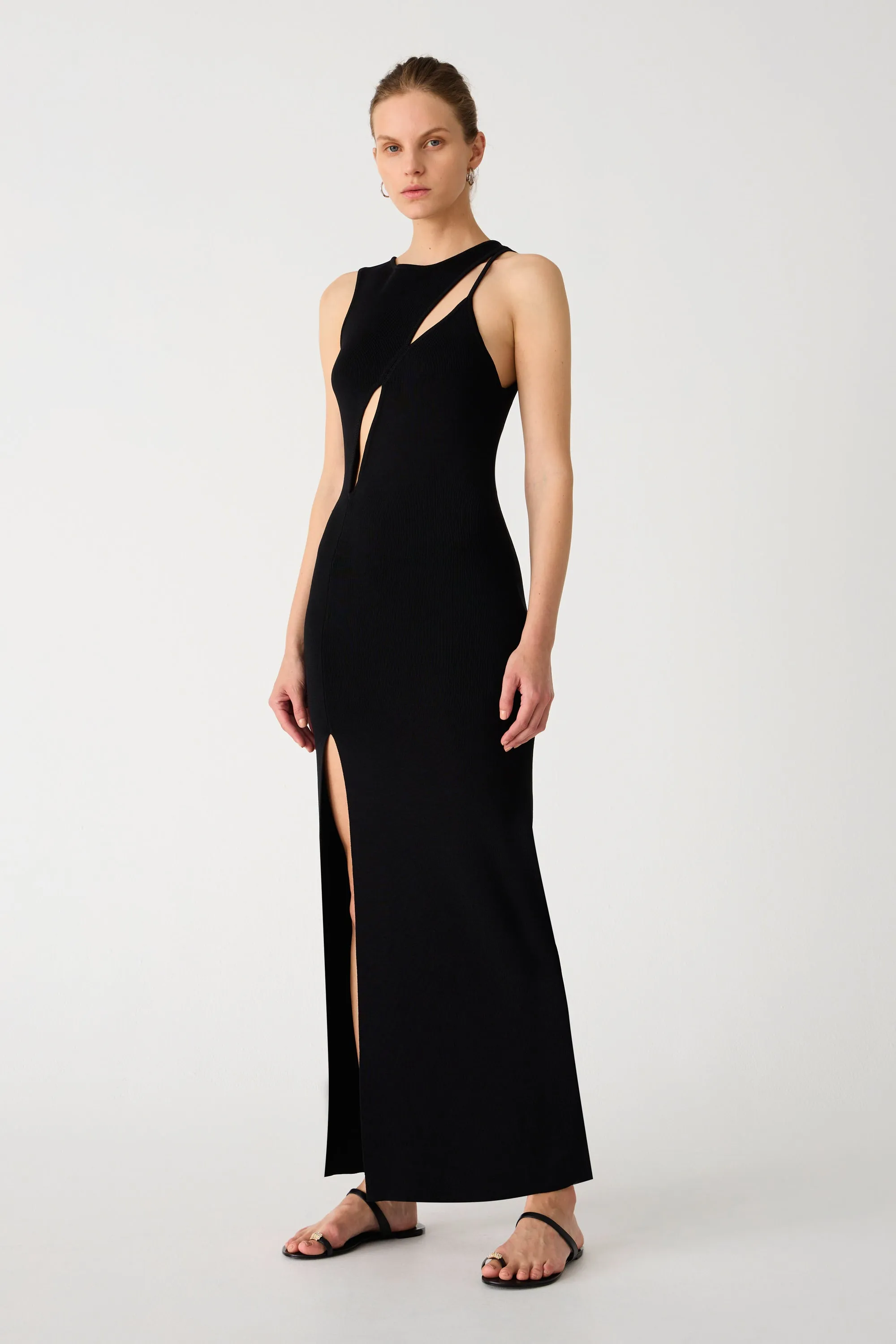 CHLOE KNIT MAXI DRESS