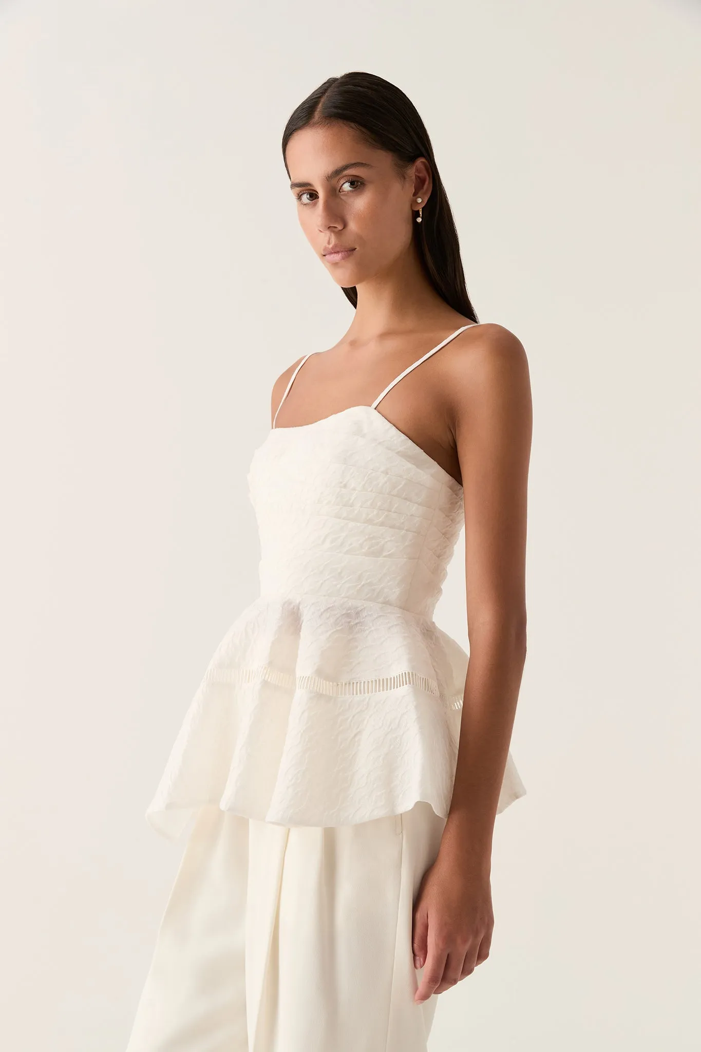 Cinque Jacquard Top