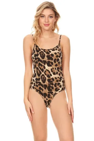 CLEO LEOPARD BODYSUIT