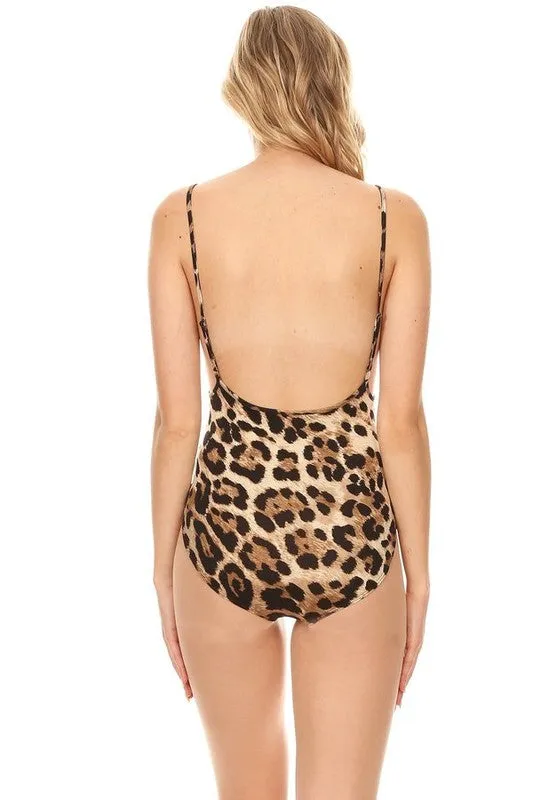CLEO LEOPARD BODYSUIT