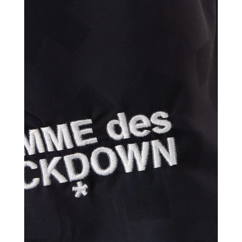 Comme Des Fuckdown Black Polyester Men's Swimwear Short