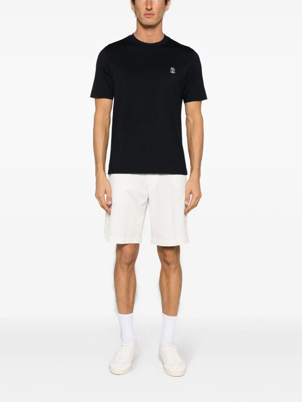 Cotton bermuda shorts
