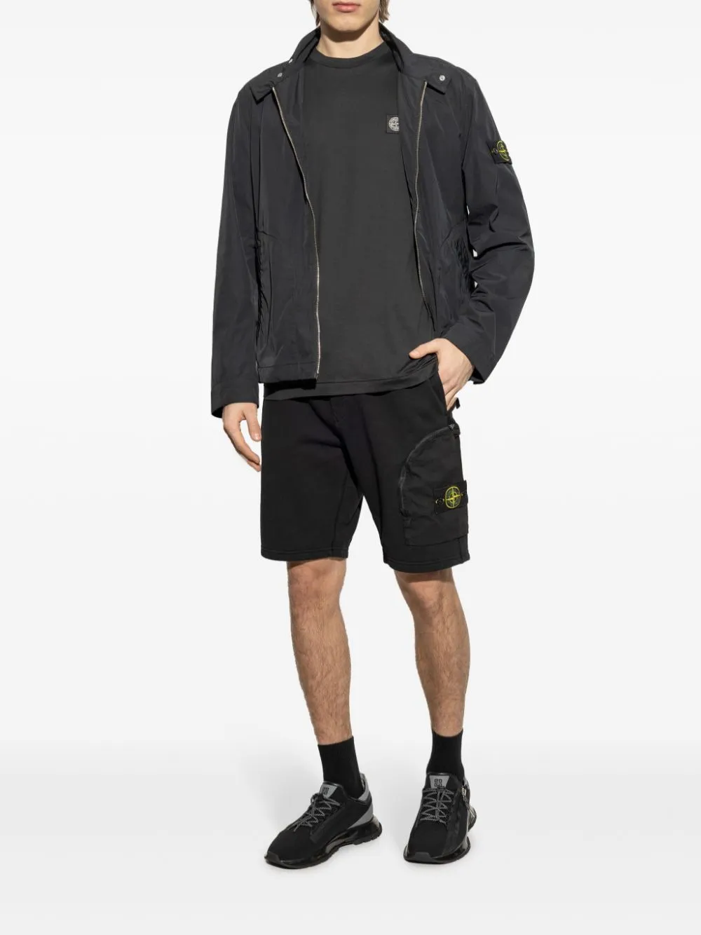 Cotton cargo shorts