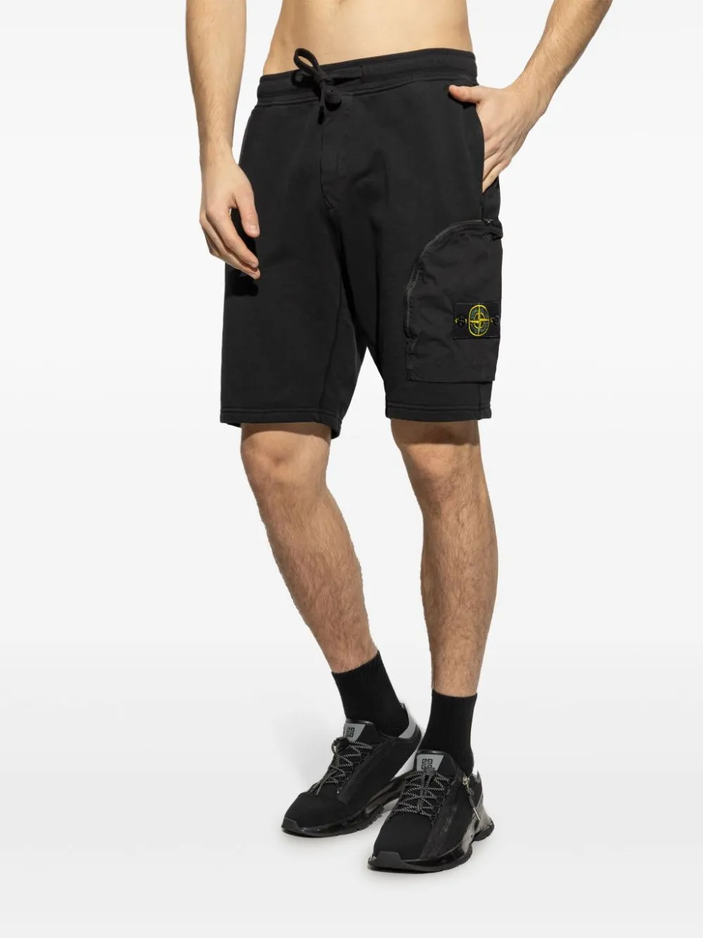 Cotton cargo shorts