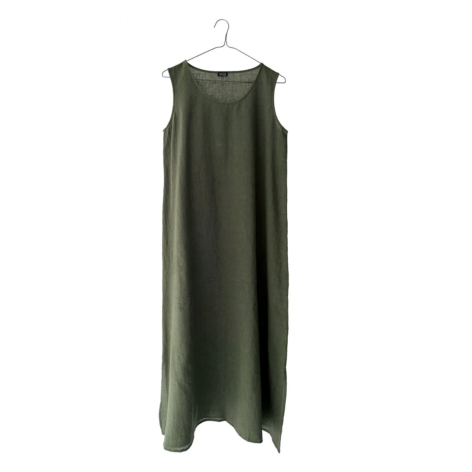 Cotton Semi-Sheer Long Shell Dress