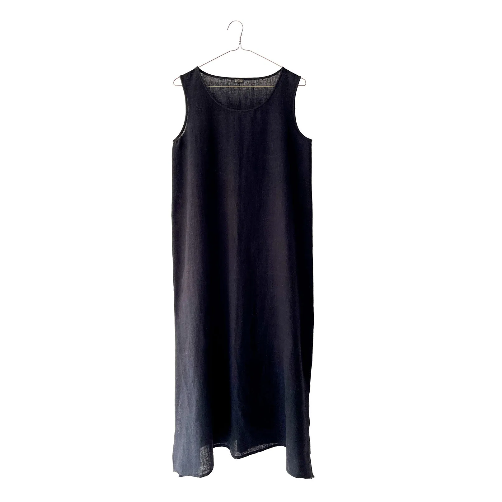 Cotton Semi-Sheer Long Shell Dress