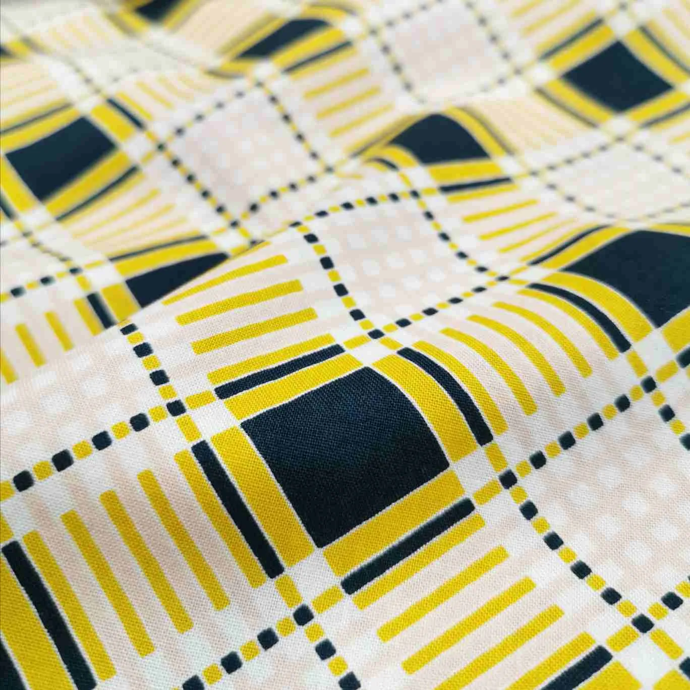 Cotton, Strawberry and Friends in Yellow - 3m piece